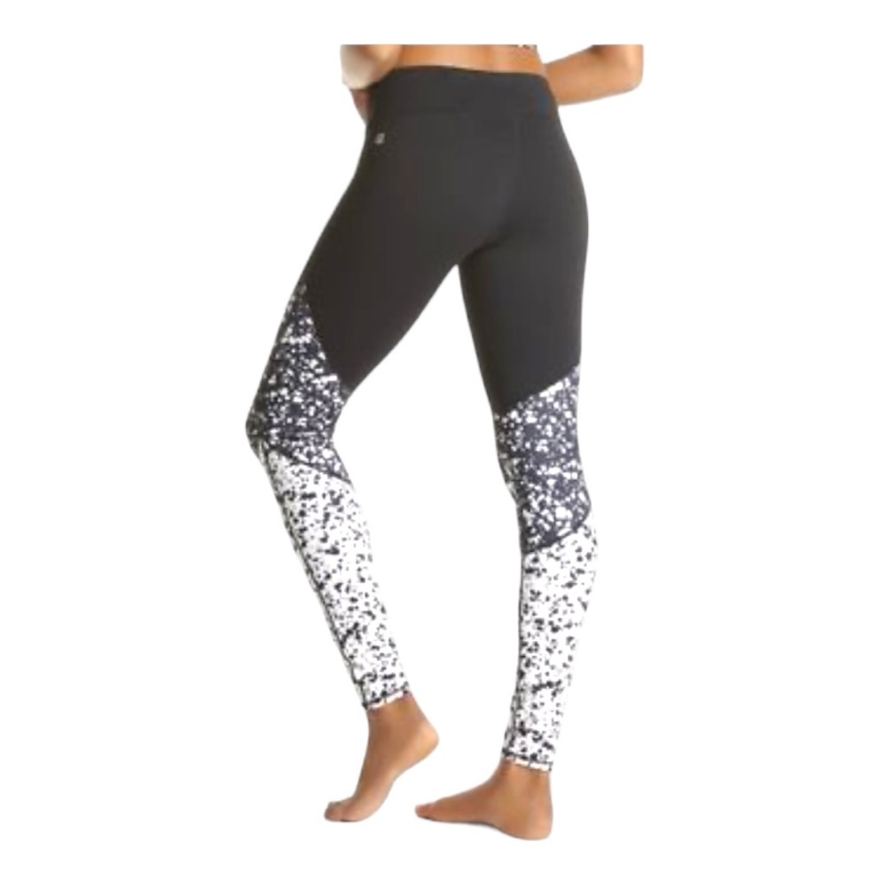 Fabletic‎ Ankle Length Leggings Splatter Design Size M